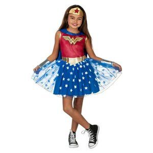 Wonder Woman Costume with Blue Star Skirt